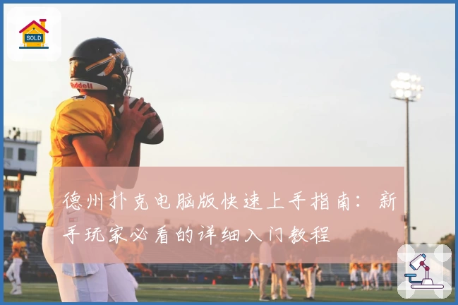 德州扑克电脑版快速上手指南：新手玩家必看的详细入门教程